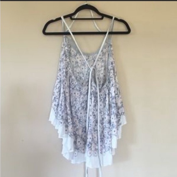 Women’s Free People One Printed Drippy Strappy Tank Size S - Picture 3 of 3